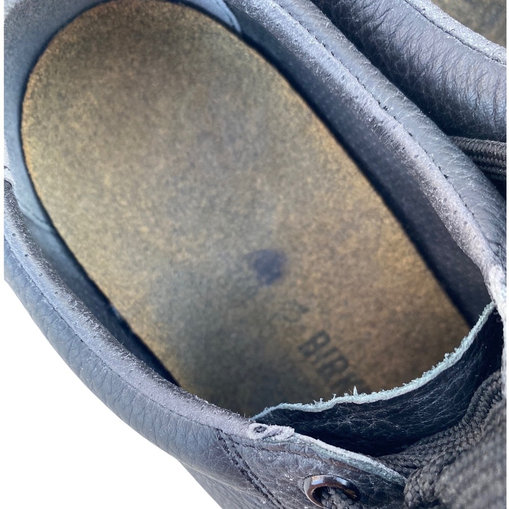 Birkenstock QO 500 NL Black Leather loafer sneaker Shoes 1011244 Womens 9 Mens 7 - Picture 3 of 6